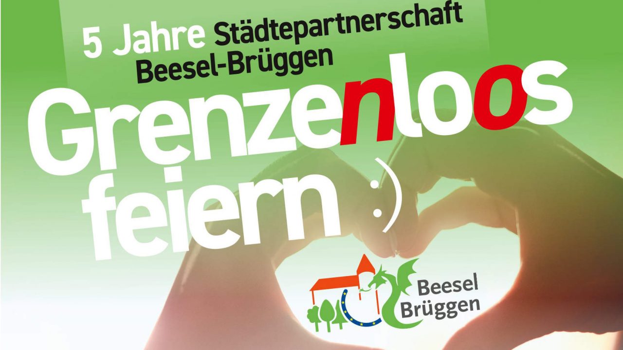 Grafik Städtepartnerschaft Beesel-Brüggen