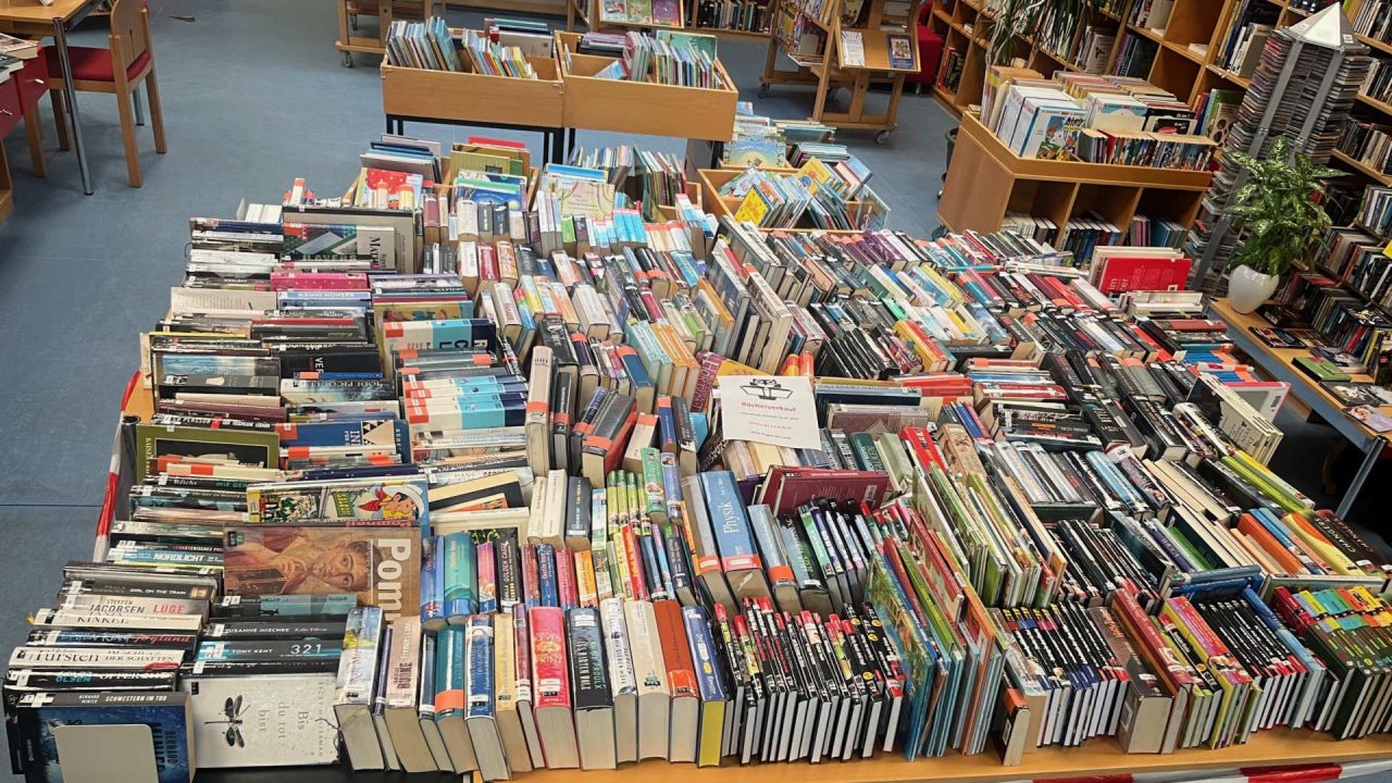 Foto Bücherverkauf