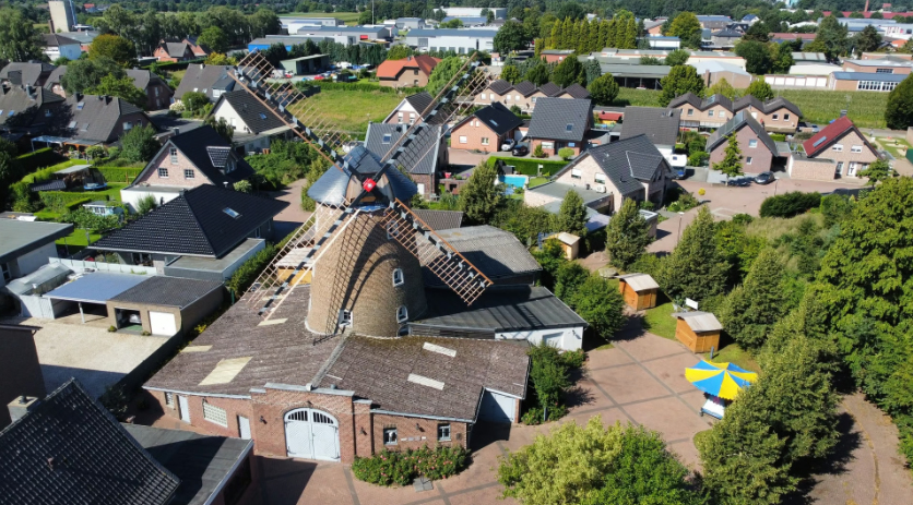 Luftbild Brachter Mühle