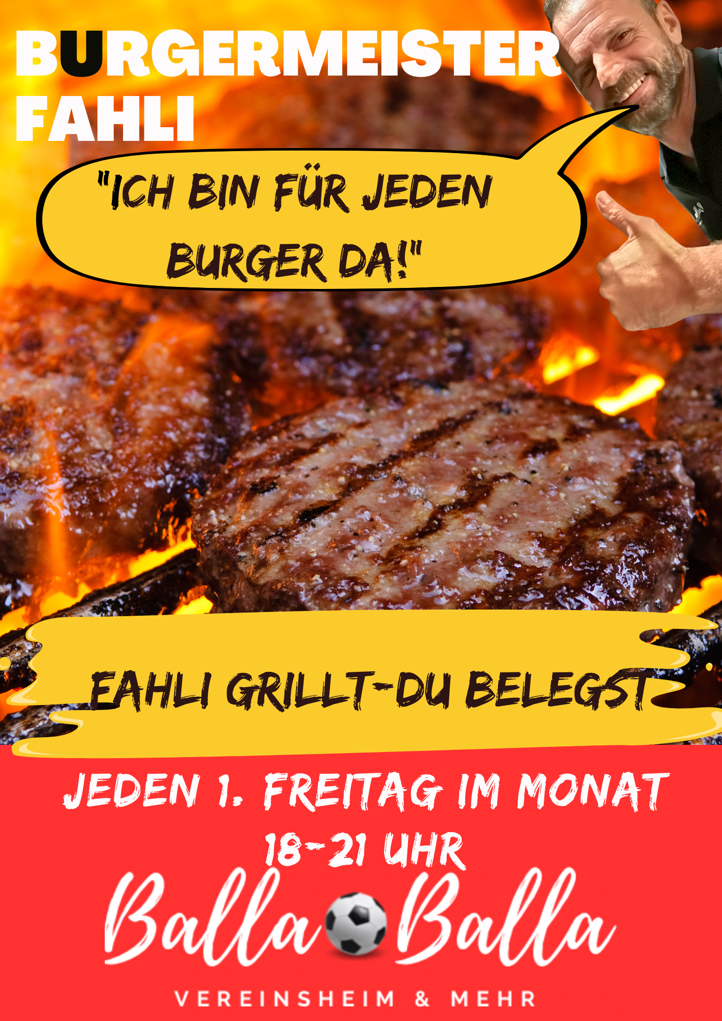 Burger Freitag (Poster (A3 Hochformat))