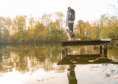 Foto Steg am Borner See
