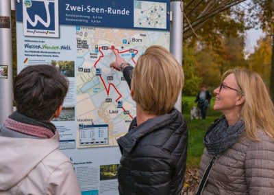 Foto Wanderkarte Born