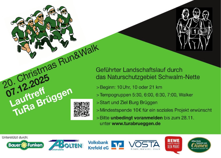 Grafik Christmas Run & Walk 2025