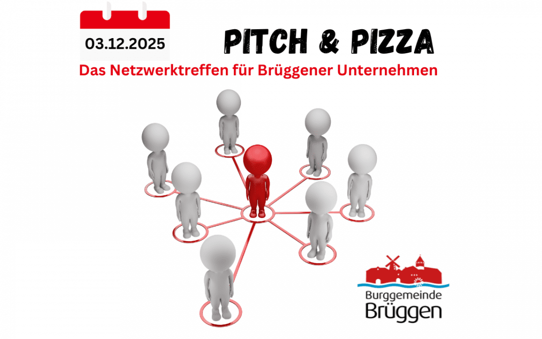 Pitch & Pizza – Netzwerktreffen für Brüggener Unternehmen
