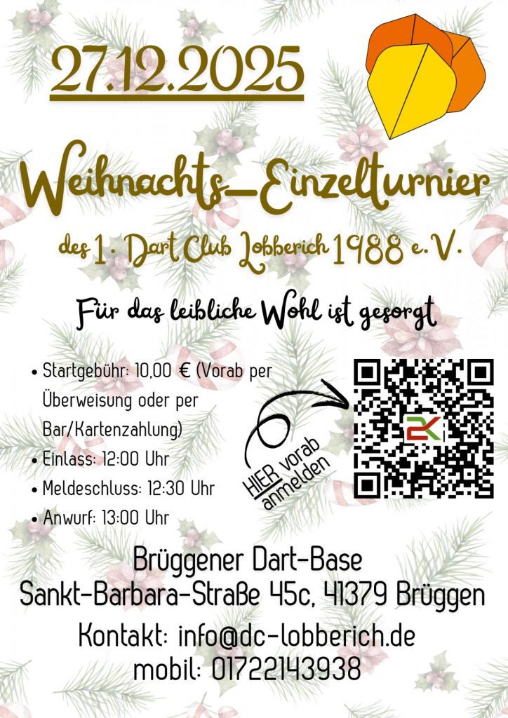 Grafik Darts-Turnier