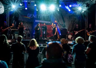 Band GeNeth auf der Bühne bei Brüggen Klassiker