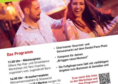 Grafik Plakat Brüggen tanzt 2026