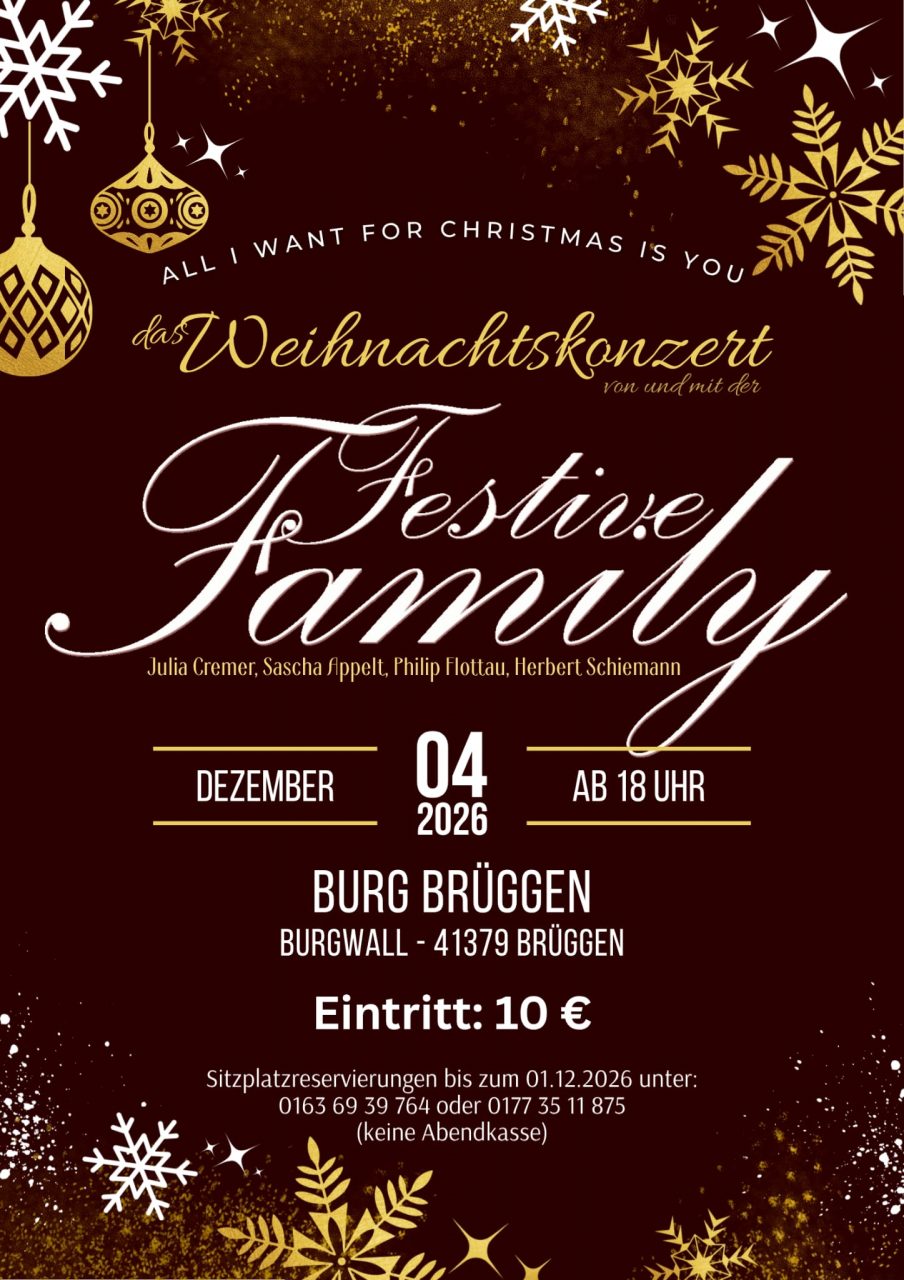 Plakat Festive Family