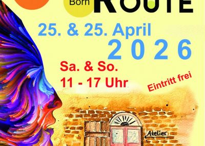 Grafik Plakat Kunstroute 2026