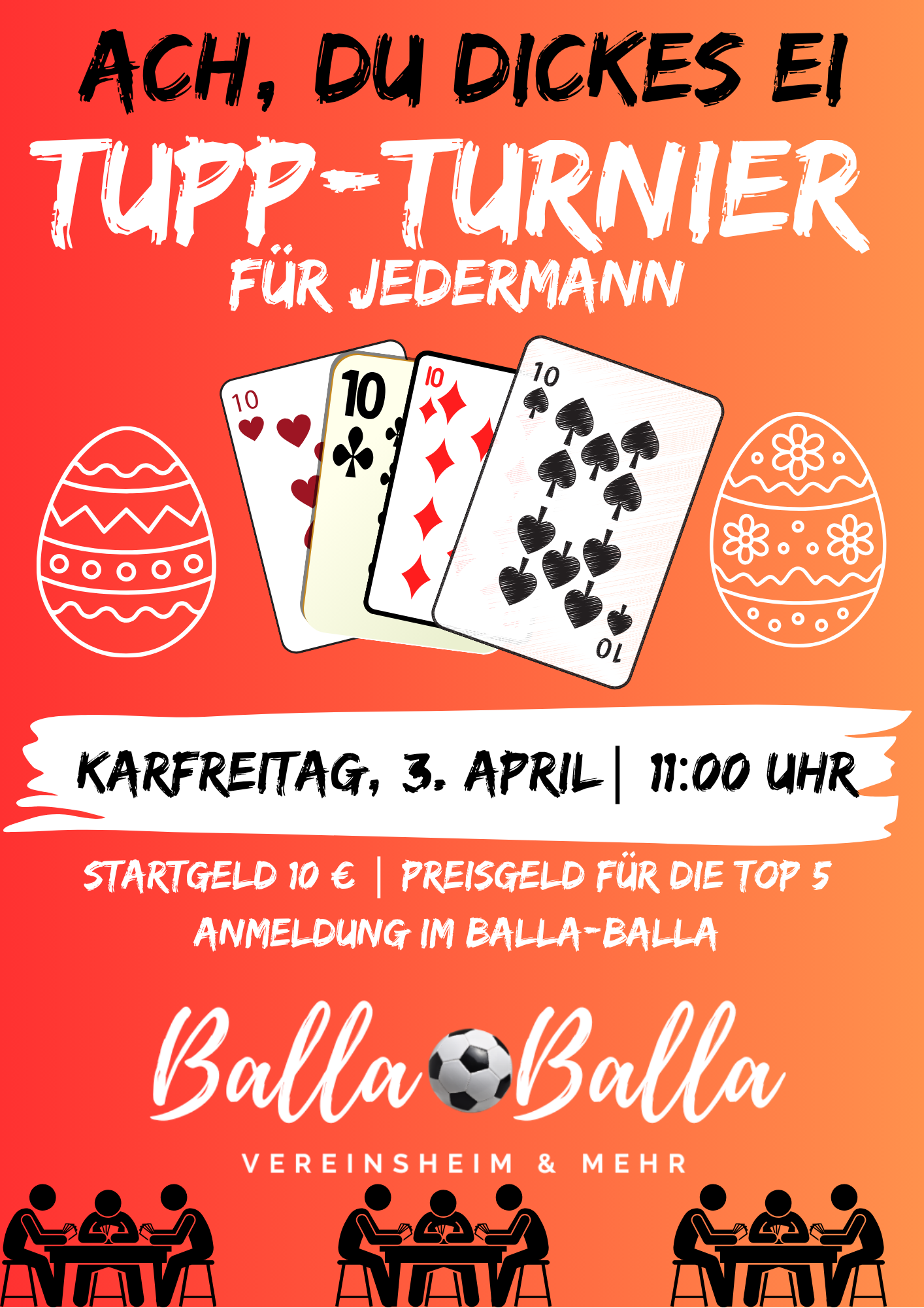 Grafik Plakat Tupp-Turnier