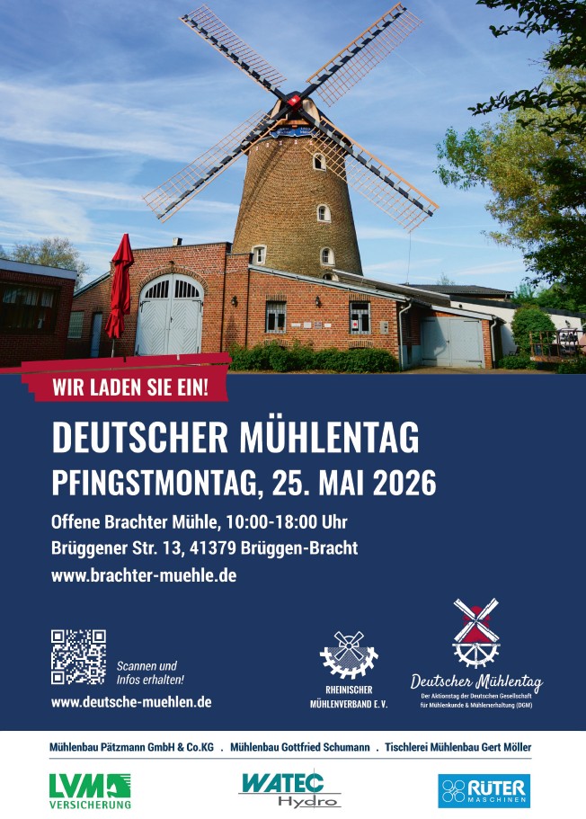 Plakat Deutscher Mühlentag