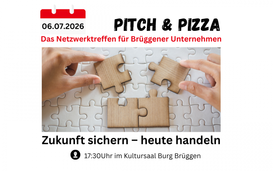 Pitch & Pizza – Netzwerktreffen für Brüggener Unternehmen