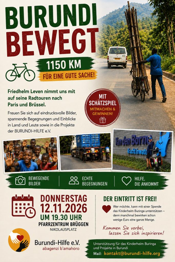 Plakat Burundi bewegt